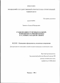 Замятин, Алексей Валерьевич. Стабилизация грунтовых насыпей, возводимых в зимний период в условиях Западной Сибири: дис. кандидат технических наук: 05.23.02 - Основания и фундаменты, подземные сооружения. Тюмень. 2011. 145 с.