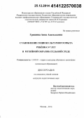 Гришина, Анна Анатольевна. Становление социокультурного опыта ребёнка 5-7 лет в музейной образовательной среде: дис. кандидат наук: 13.00.02 - Теория и методика обучения и воспитания (по областям и уровням образования). Москва. 2014. 195 с.