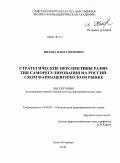 Нильва, Илья Ефимович. Стратегические перспективы развития саморегулирования на российском фармацевтическом рынке: дис. доктор фармацевтических наук: 14.04.03 - Организация фармацевтического дела. Санкт-Петербург. 2011. 382 с.