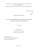 Никиткина Эллина Георгиевна. Структура и функционирование пойменных микробных сообществ среднего течения реки Оби: дис. кандидат наук: 00.00.00 - Другие cпециальности. «Национальный исследовательский Томский государственный университет». 2025. 204 с.