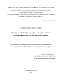 Беляев Сергей Николаевич. Структура и свойства субнаноразмерных кластеров магния и их реакционная способность в синтезе реактива Гриньяра: дис. кандидат наук: 02.00.04 - Физическая химия. ФГАОУ ВО «Национальный исследовательский Нижегородский государственный университет им. Н.И. Лобачевского». 2021. 166 с.