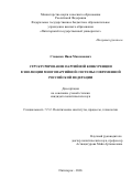 Стаценко Иван Максимович. Структурирование партийной конкуренции в эволюции многопартийной системы современной Российской Федерации: дис. кандидат наук: 00.00.00 - Другие cпециальности. «Пятигорский государственный университет». 2026. 201 с.