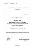 Богомолов, Денис Валерьевич. Светлые луни Европейского центра России: Распространение, особенности гнездовой экологии и поведения: дис. кандидат биологических наук: 03.00.16 - Экология. Москва. 2000. 139 с.