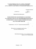 Мирошин, Игорь Викторович. Технологическое обеспечение наследуемых параметров качества при упрочняющей обработке на основе выбора рациональных режимов методом акустической эмиссии: дис. кандидат технических наук: 05.02.08 - Технология машиностроения. Кемерово. 2008. 243 с.