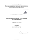 Градинарова Арина Александровна. Теоретико-методологические основы развития публичных финансов: дис. доктор наук: 00.00.00 - Другие cпециальности. ФГБОУ ВО «Донецкий национальный университет экономики и торговли имени Михаила Туган-Барановского». 2025. 445 с.