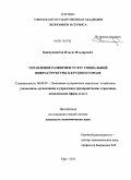 Бикмухаметов, Ильгиз Ильдарович. Управление развитием услуг социальной инфраструктуры в крупном городе: дис. кандидат экономических наук: 08.00.05 - Экономика и управление народным хозяйством: теория управления экономическими системами; макроэкономика; экономика, организация и управление предприятиями, отраслями, комплексами; управление инновациями; региональная экономика; логистика; экономика труда. Уфа. 2011. 142 с.