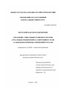 Чепурский, Максим Владимирович. Управление социальным развитием системы отраслевых предприятий на современном этапе становления рыночных отношений в России: дис. кандидат социологических наук: 22.00.08 - Социология управления. Тюмень. 2001. 161 с.