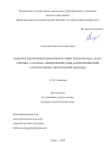 Алексеева Светлана Сергеевна. Видовая идентификация кровососущих комаров рода Aedes (Diptera: Culicidae): морфологический, кариологический и молекулярно-генетический подходы: дис. кандидат наук: 00.00.00 - Другие cпециальности. ФГАОУ ВО «Национальный исследовательский Томский государственный университет». 2023. 105 с.