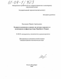 Белолуцкая, Марина Арнольдовна. Влияние изменения климата на вечную мерзлоту и инженерную инфраструктуру Крайнего Севера: дис. кандидат физико-математических наук: 25.00.30 - Метеорология, климатология, агрометеорология. Санкт-Петербург. 2004. 111 с.