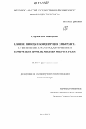 Сырьева, Анна Викторовна. Влияние природы и концентрации электролита на физические параметры, химические и термические эффекты анодных микроразрядов: дис. кандидат химических наук: 02.00.04 - Физическая химия. Омск. 2012. 147 с.