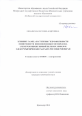 Небавская, Ксения Андреевна. Влияние заряда и степени гидрофильности поверхности ионообменных мембран на электроконвективный перенос ионов и электрохимические характеристики мембран: дис. кандидат наук: 02.00.05 - Электрохимия. Краснодар. 2016. 130 с.