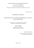 Гребенникова Елена Ивановна. Внешняя политика России в отношении монархий Персидского залива после событий "арабской весны": дис. кандидат наук: 00.00.00 - Другие cпециальности. «Московский государственный университет имени М.В. Ломоносова». 2026. 164 с.