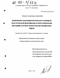 Власов, Александр Алексеевич. Выявление закономерностей неустойчивой пластической деформации и кристаллизации методами анализа кинетических временных рядов: дис. кандидат физико-математических наук: 01.04.07 - Физика конденсированного состояния. Тамбов. 2004. 148 с.